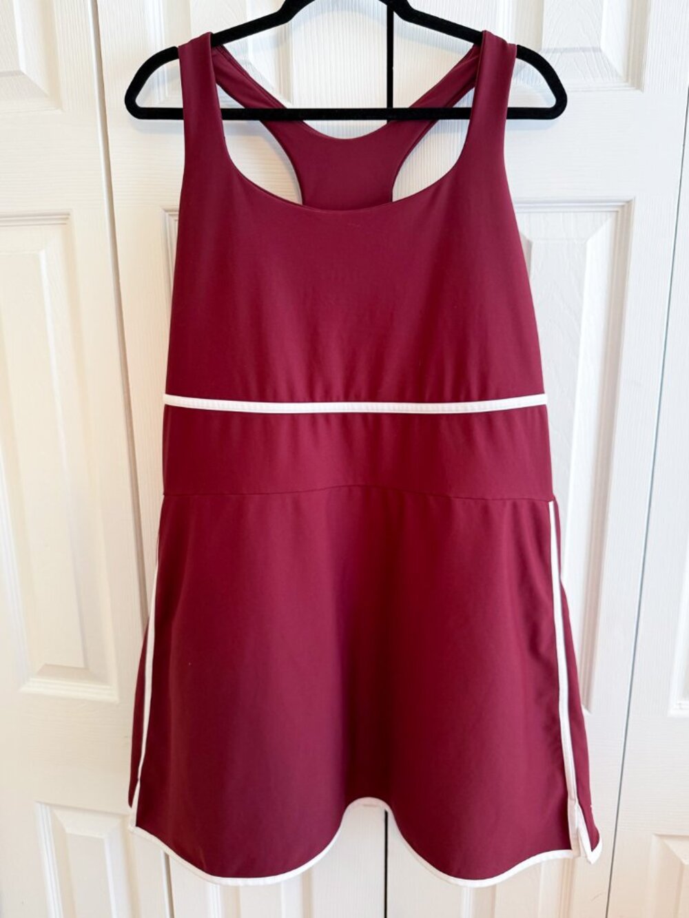 Old Navy Burgundy Tennis Athletic Skort Dress